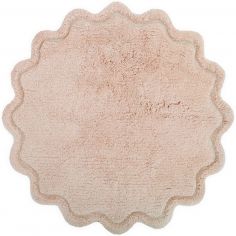 Tapis rond Sweet April Nude (110 cm) - Nattiot