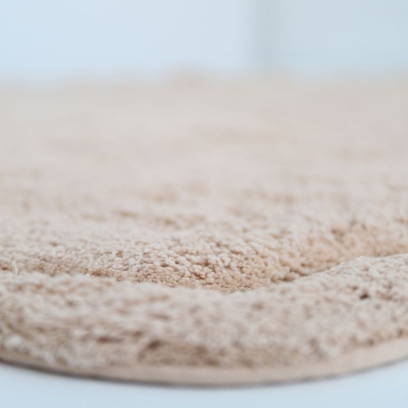 Tapis rond Sweet April Nude (110 cm) Nattiot Ambiance 4