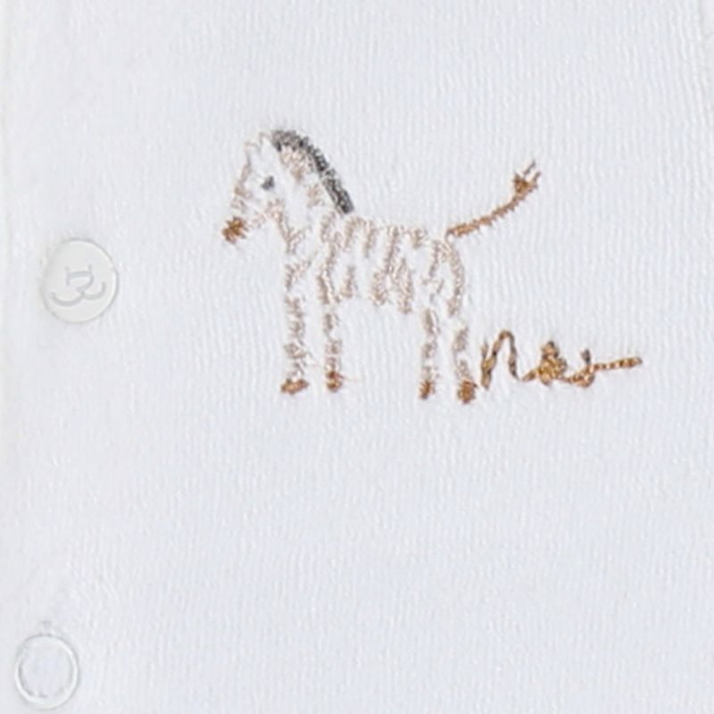 Lot de 2 pyjamas Velours Zèbre (6 mois) Noukie's Produit 4