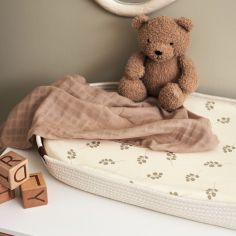 Housse matelas à langer en jersey Twig Olive Green (50 x 70 cm)