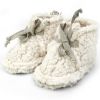 Chaussons de naissance en polaire Mouton (0-1 mois)  par Babyshower