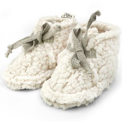 Chaussons de naissance en polaire Mouton (0-1 mois) Babyshower