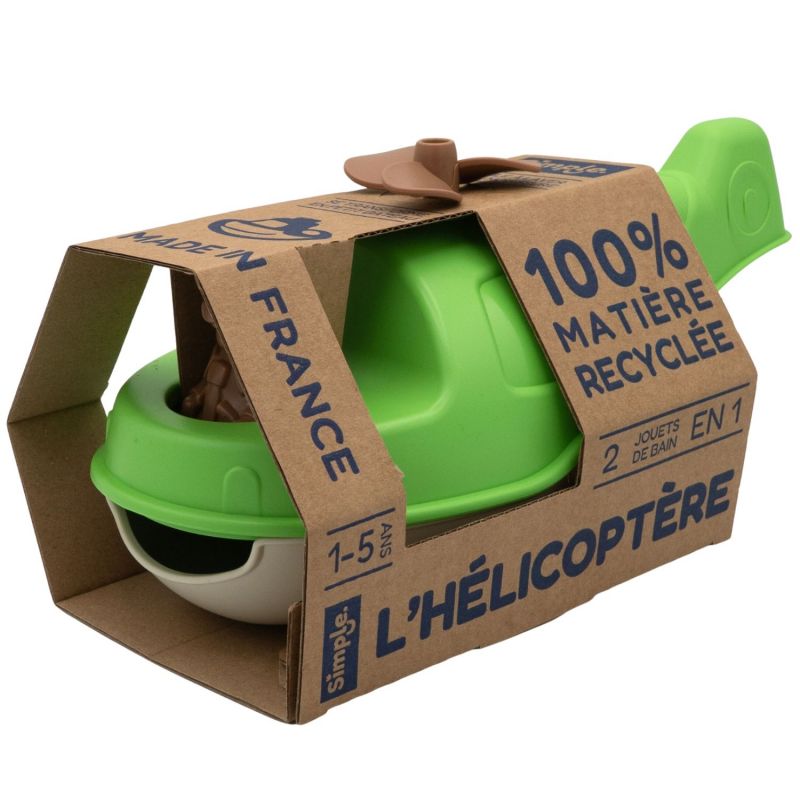 Hélicoptère Bateau Chlorophylle Simple Packaging 6