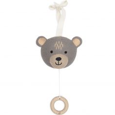 Peluche musicale Bear (13 cm) - Jollein