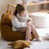 Pouf ours et repose-pieds Maple molletonné Wigiwama Ambiance 5