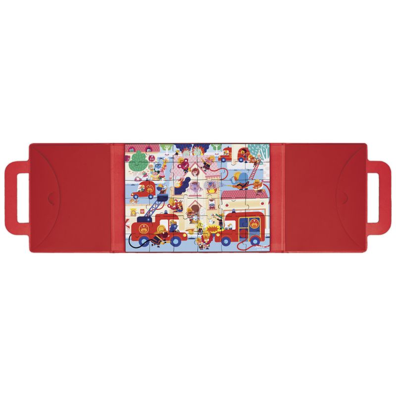 Puzzle magnétique Magneti'Puzzles Pompier (36 pièces) Janod Produit 4