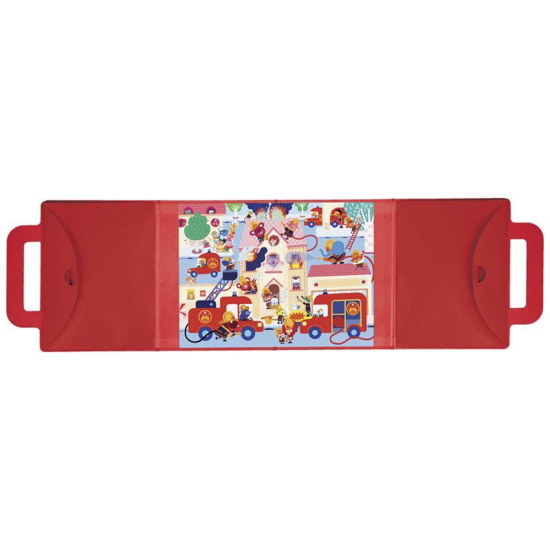 Puzzle magnétique Magneti'Puzzles Pompier (36 pièces) Janod Produit 5