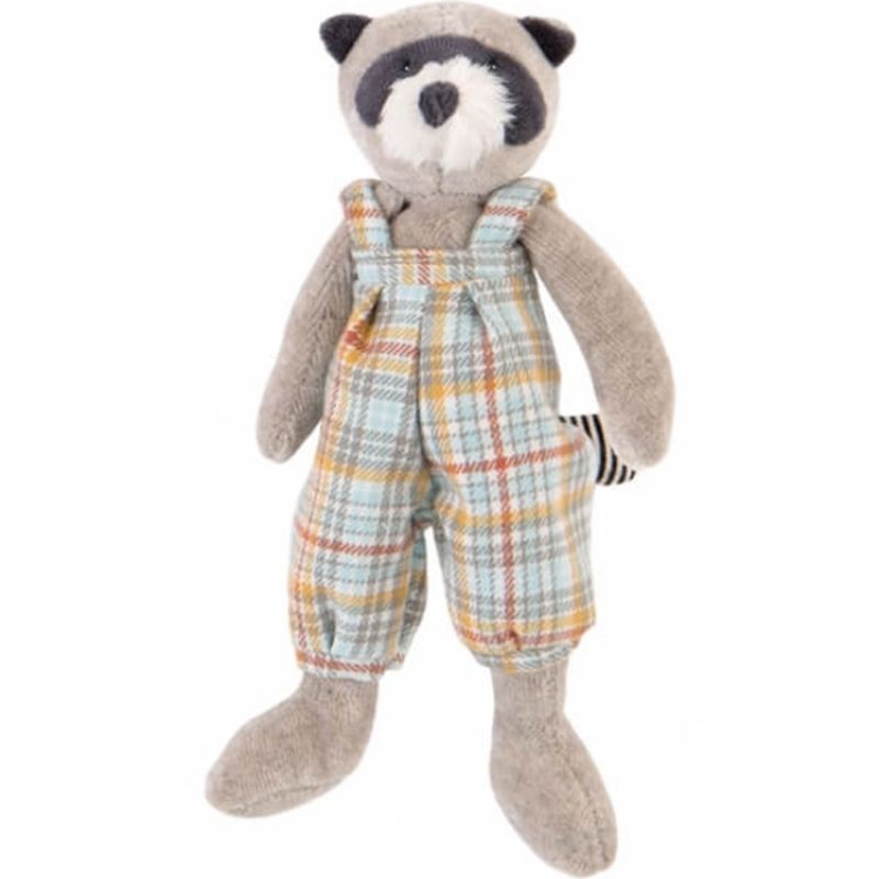 Peluche Simon le raton laveur La Grande famille (20 cm) Moulin Roty