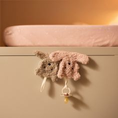 Doudou attache sucette Teddy Bear Olive Green