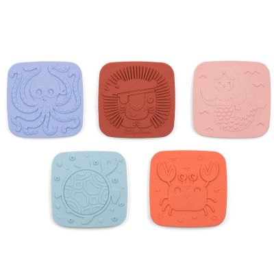 Lot de 5 dalles sensorielles pour le bain