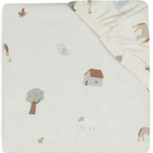 Drap housse de berceau Farm (40 x 80 cm)  par Jollein