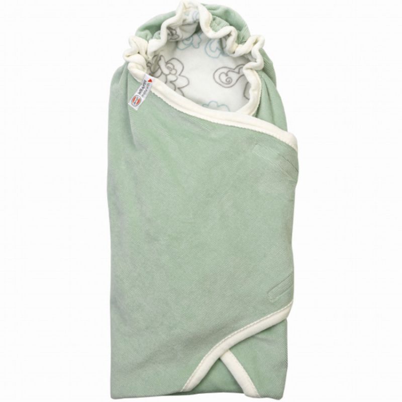 Couverture d'emmaillotage Empire Silt Green vert d'eau Tog 1,2 (110 x 110 cm) Lodger
