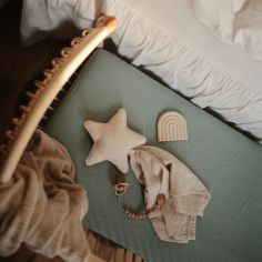 Housse de matelas à langer Roman Green (81 x 41 cm)