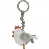 Peluche vibrante poule Little Farm