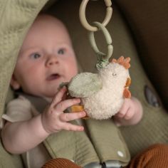 Peluche vibrante poule Little Farm