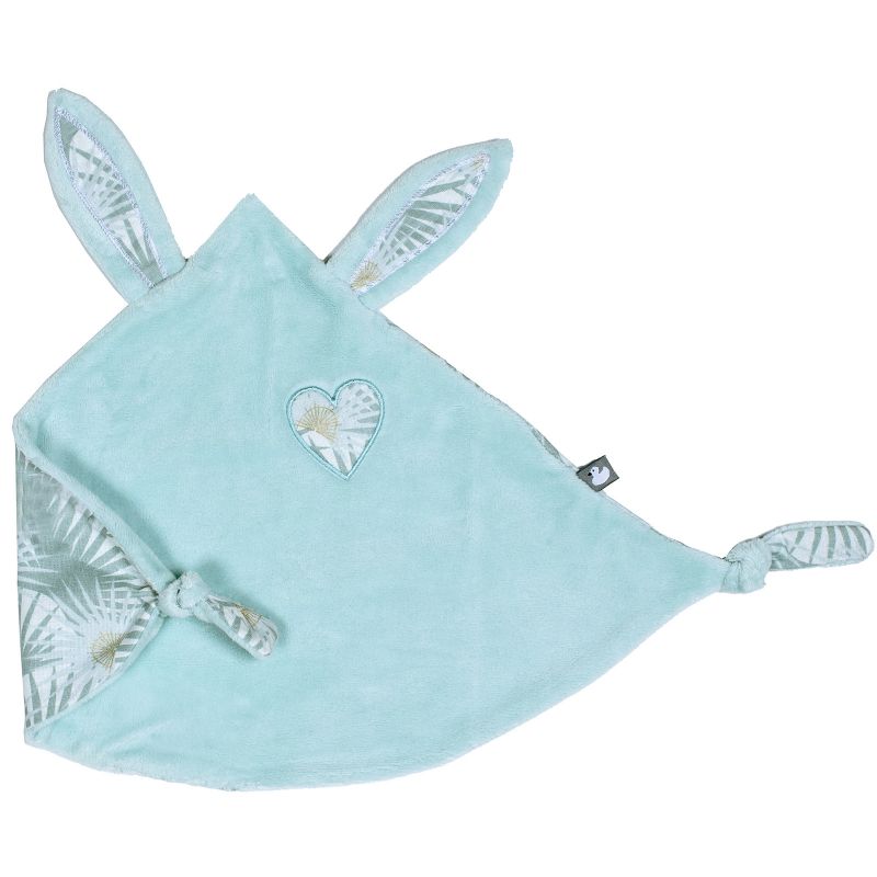 Doudou attache sucette lapin petit coeur Palm Springs BB & Co