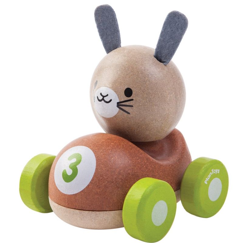Bunny le lapin de course Plan Toys