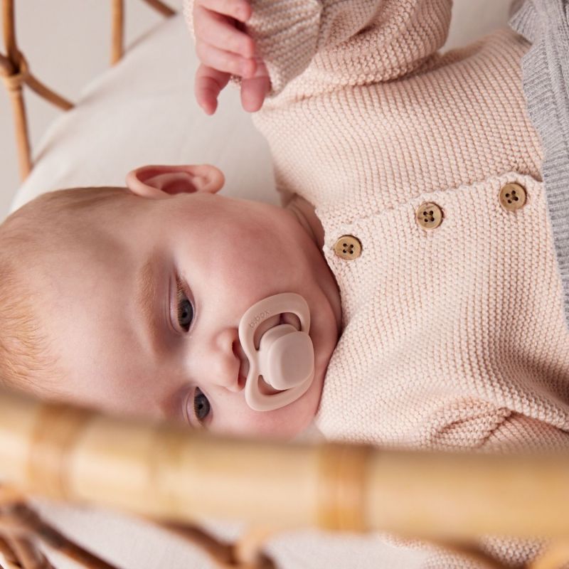 Lot de 2 sucettes symétriques en latex Berry-Blush (0-6 mois) B.Box Ambiance 8