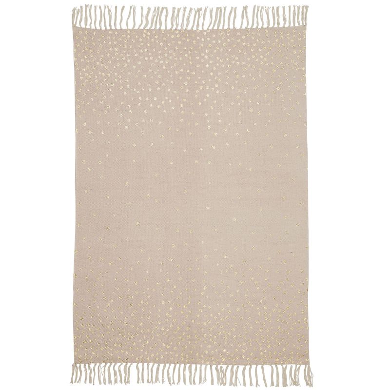 Tapis or et rose (90 x 120 cm) Done by Deer