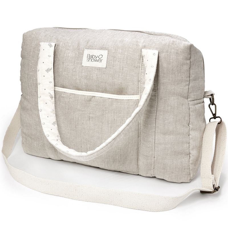 Sac de maternité Camila Linen Babyshower Produit 1 grande taille