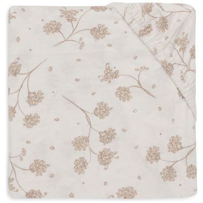 Drap housse en jersey Leafy Dreams (60 x 120 cm) Jollein