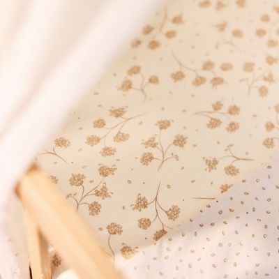 Drap housse en jersey Leafy Dreams (60 x 120 cm)