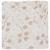 Variation Ecru, beige du produit Drap housse en jersey Leafy Dreams (60 x 120 cm) de la marque Jollein