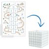 Tapis puzzle 3 en 1 Tiloo Marelle (120 x 180 cm) Play&Go Produit 1