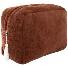 Trousse de toilette en bambou toffee - BB & Co