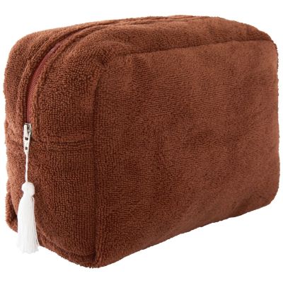 Trousse de toilette en bambou toffee