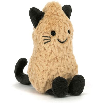 Peluche Amuseable Cacahuète en chat (15 cm) Jellycat