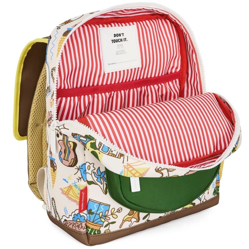 Sac à dos San Francisco (2-5 ans) Hello Hossy Produit ouvert 6
