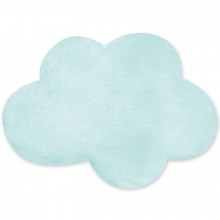 Tapis de parc nuage turquoise en softy fresh (75 x 110 cm)  par Bemini