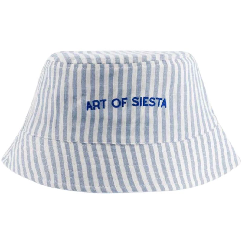 Bob enfant réversible Art of Siesta large rayure bleu (3-6 ans) Chamaye Produit 1