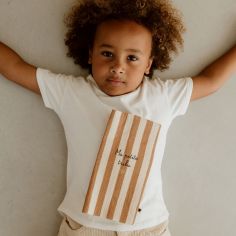 Protège livret de famille Rayures Larges (personnalisable)