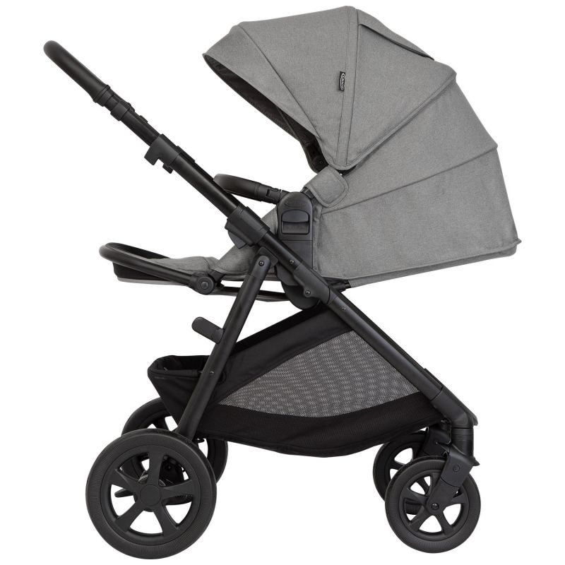 Poussette NEAR2ME DLX Ash TRIO avec siège-auto SnugLite + Nacelle + Protection pluie Graco Produit 6
