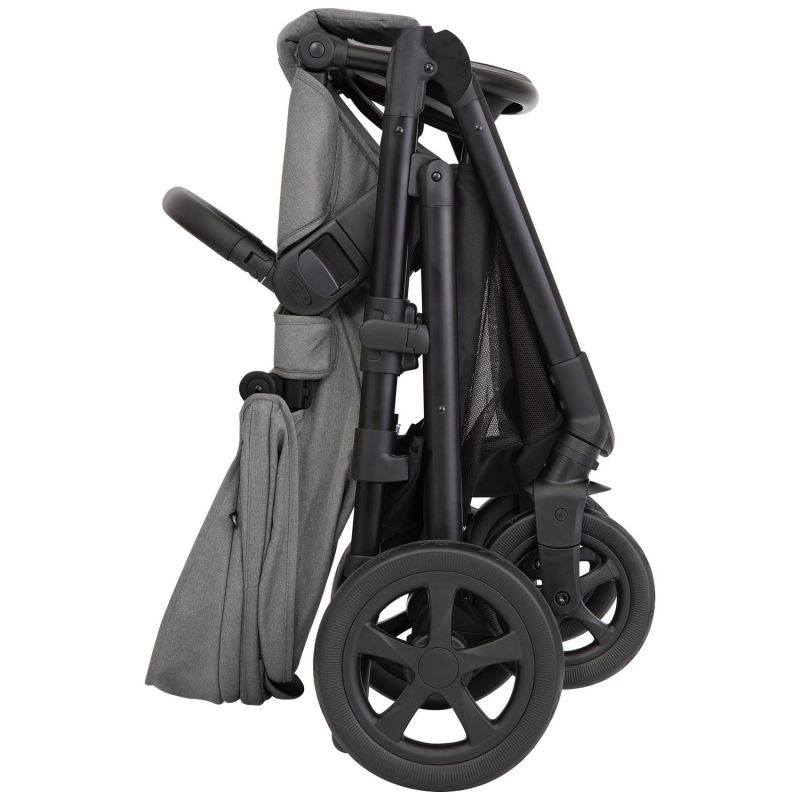Poussette NEAR2ME DLX Ash TRIO avec siège-auto SnugLite + Nacelle + Protection pluie Graco Produit 9
