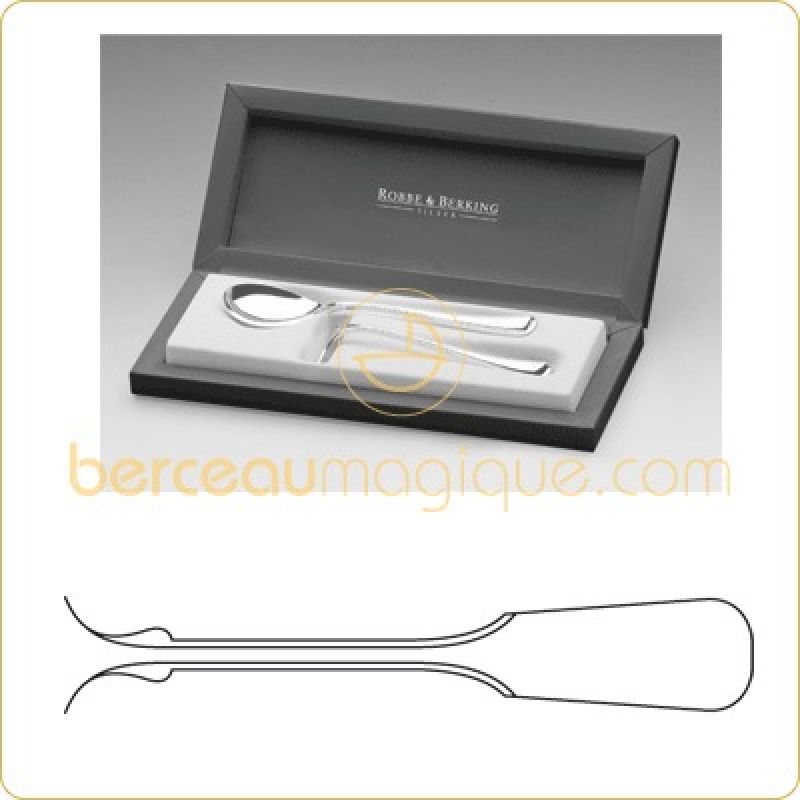 Coffret couverts pour bébé Spaten (argent massif 925°)  Robbe & Berking