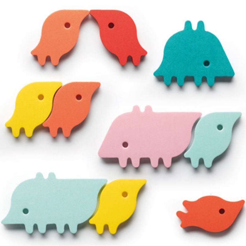 Puzzle de bain Animal Parade Quut