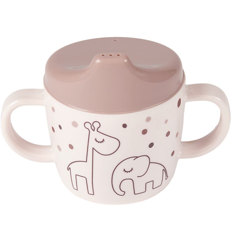 Tasse à bec Dreamy dots rose Done by Deer