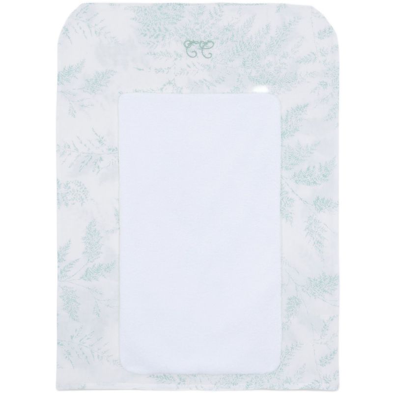 Housse de matelas à langer Feuillage vert Tartine et Chocolat Produit 1