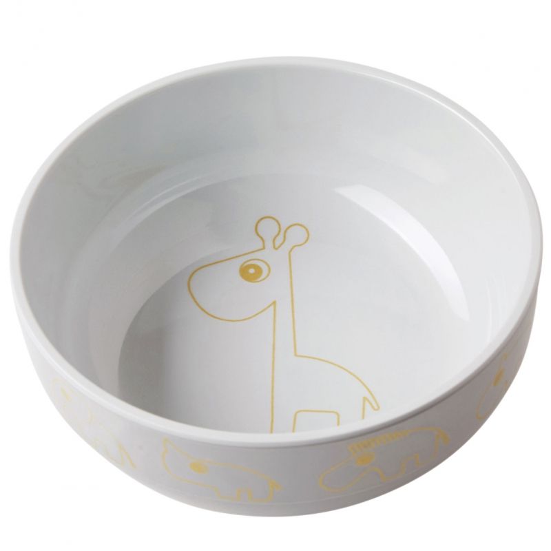 Bol Yummy Contour gris et or (485 ml) Done by Deer