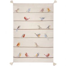 Tapis enfant Kilim petits oiseaux (110 x 160 cm)  par AFKliving