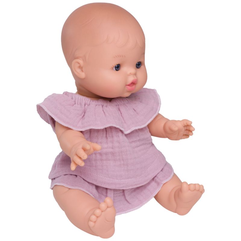 Vêtements pour poupée en gaze de coton pétale BB & Co Produit 1