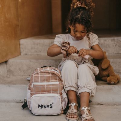 Sac à dos bébé Milo caramel (29 x 22 cm)