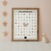 Affiche Mes Premières Fois Ourson (40x50 cm) Les Petites Dates Produit 1