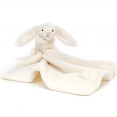 Doudou plat Bashful Lapin Cream (34 cm) - Jellycat