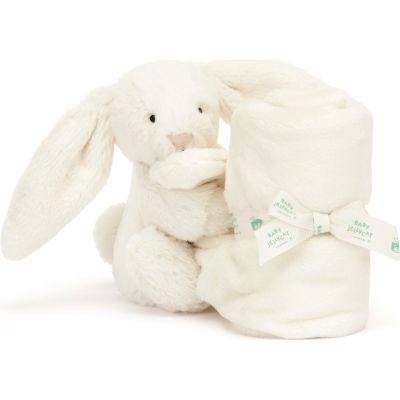 Doudou plat Bashful Lapin Cream (34 cm)  par Jellycat