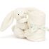 Doudou plat Bashful Lapin Cream (34 cm) - Jellycat