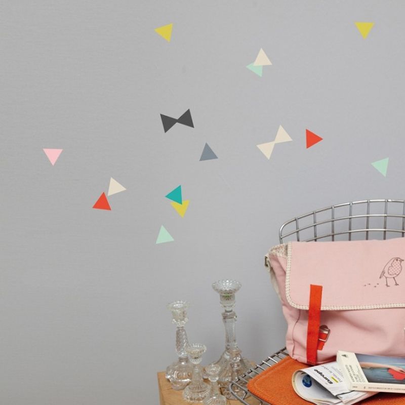 Stickers mural Triangles (19 x 26 cm) Mimi'lou